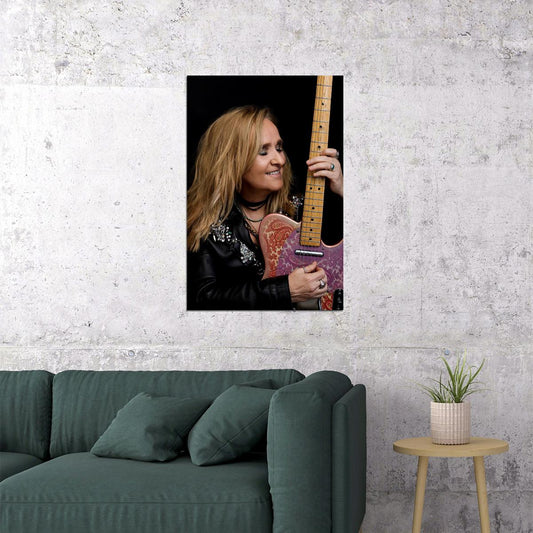 Melissa Etheridge Black Leather Poster Wall Art Print Home Wall Decor - xonomax