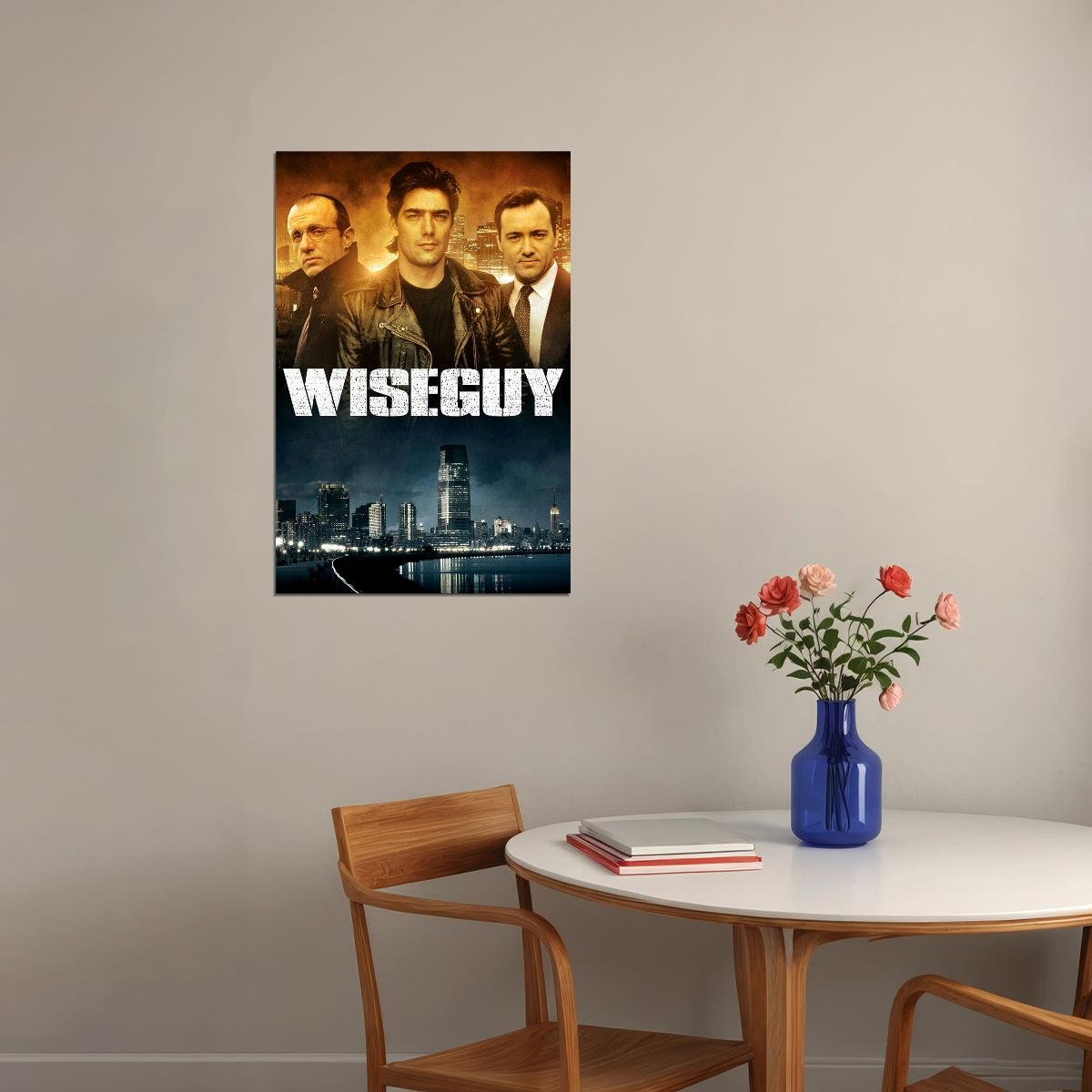 Wiseguy Tv Series Ken Wahl Vinnie Terranova Poster Wall Art Print Home Wall Decor - xonomax