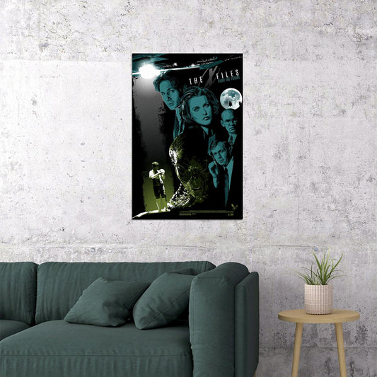 X Files Fight The Future Tv Series Adventure Poster Wall Art Print Home Wall Decor - xonomax