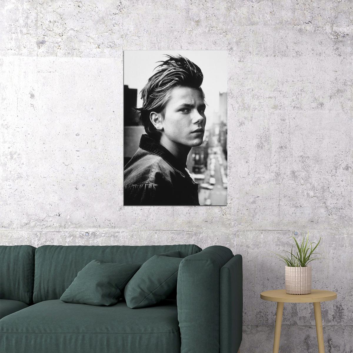 River Phoenix Young Handsome Actor Movie Star Poster Wall Art Print Home Wall Decor