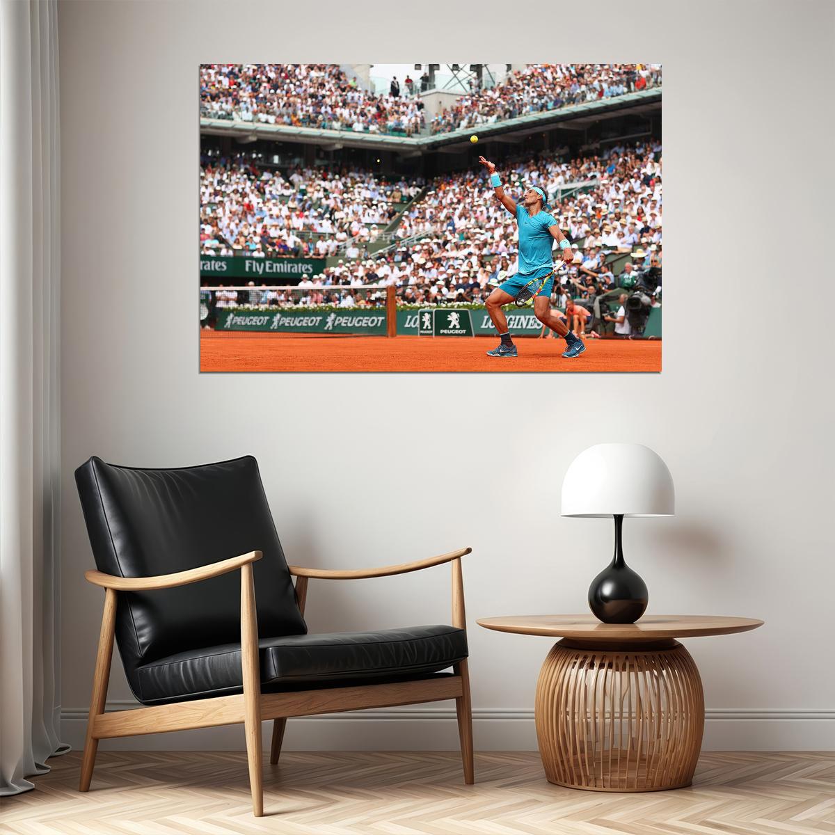 Rafael Nadal Male Top Tennis Player Sports Poster Wall Art Print Home Wall Decor - xonomax