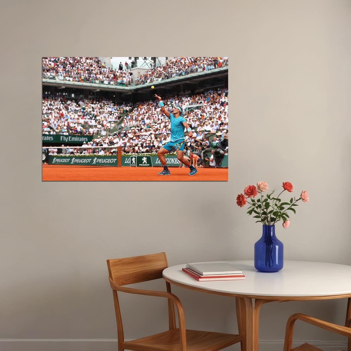 Rafael Nadal Male Top Tennis Player Sports Poster Wall Art Print Home Wall Decor - xonomax