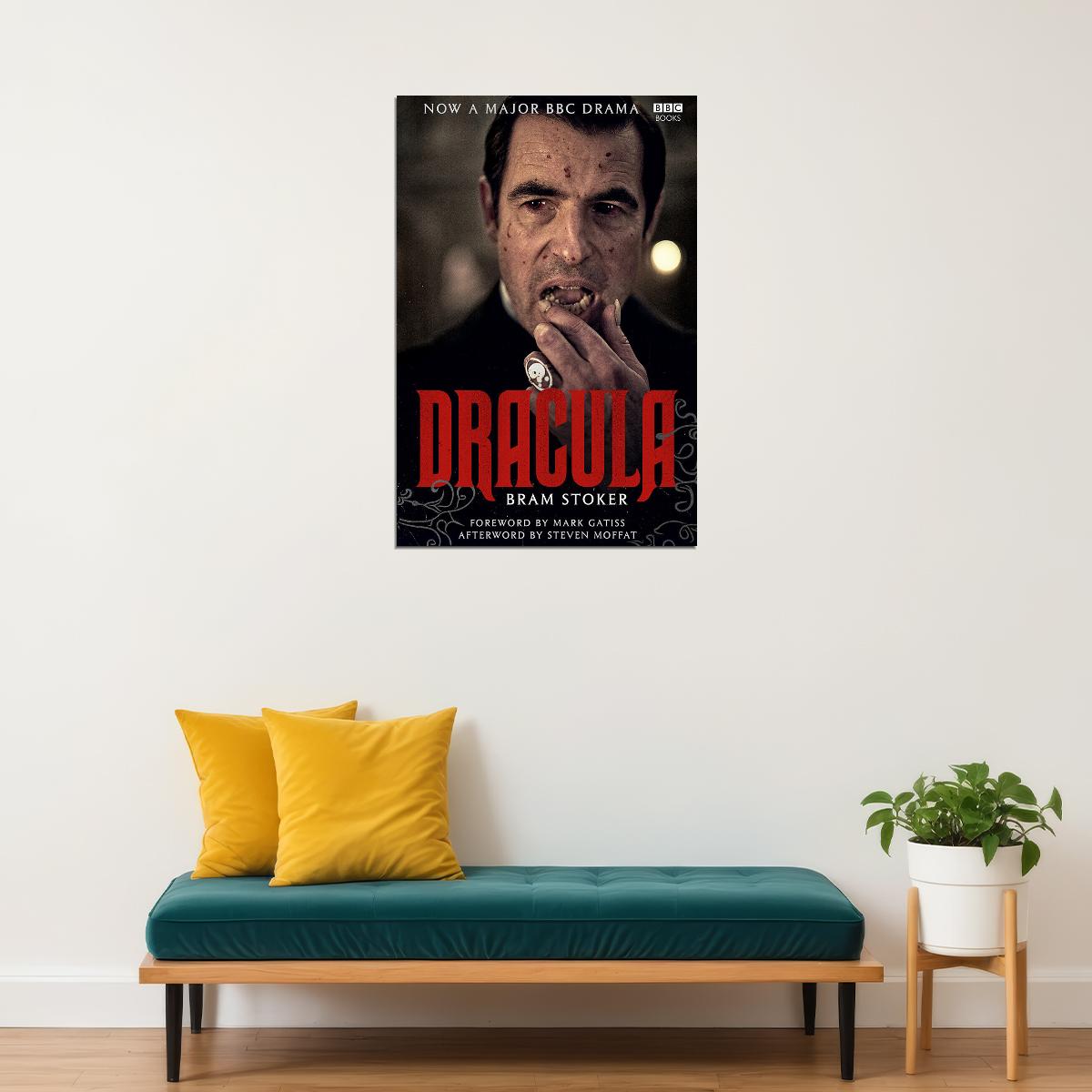 Dracula Season 1 Claes Bang Vampire Tv Show Poster Wall Art Print Home Wall Decor - xonomax