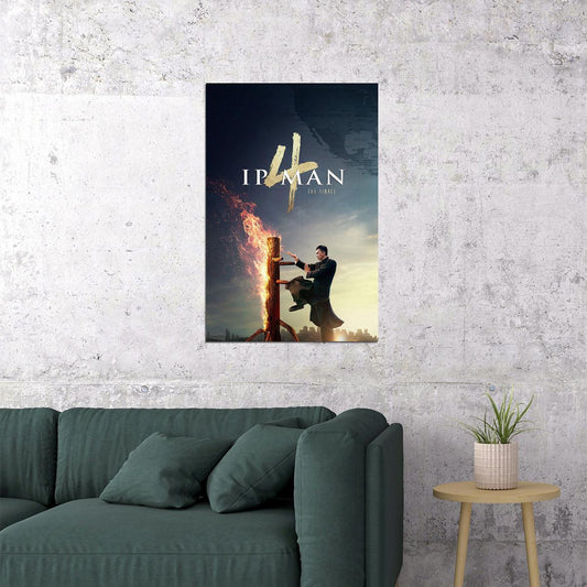 Ip Man Donnie Yen Kong Fu Fight Master Movie Poster Wall Art Print Home Wall Decor - xonomax