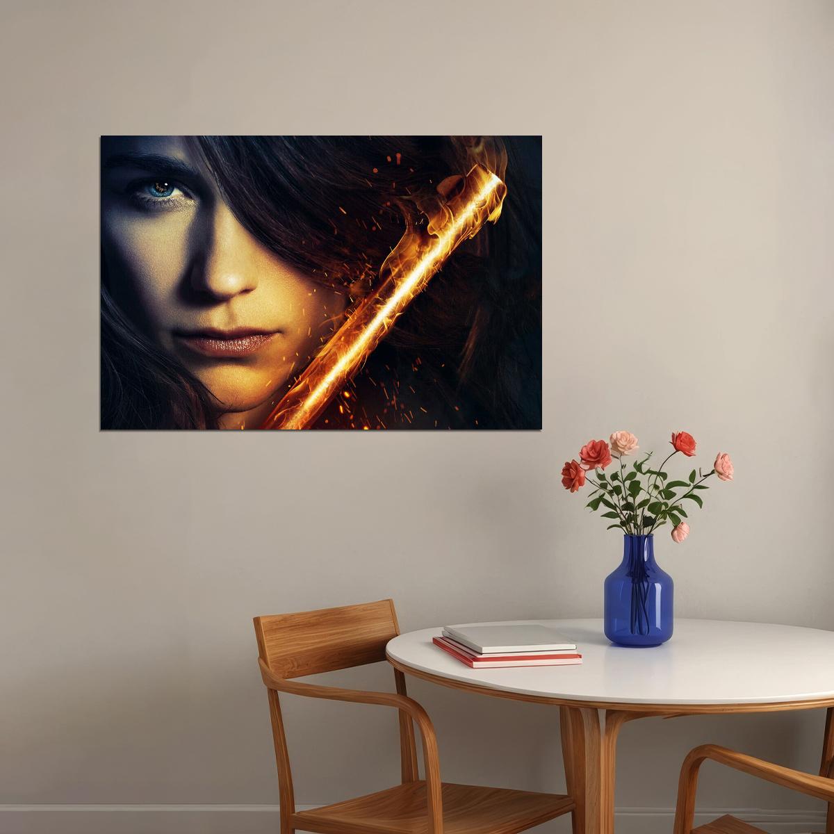 Wynonna Earp Melanie Scrofano Canada Tv Show Poster Wall Art Print Home Wall Decor - xonomax