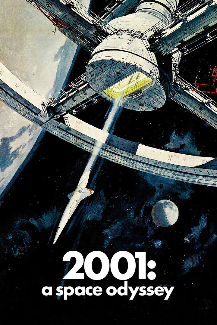 2001 A Space Odyssey Keir Dullea Classic Movie Poster Wall Art Print Home Wall Decor - xonomax