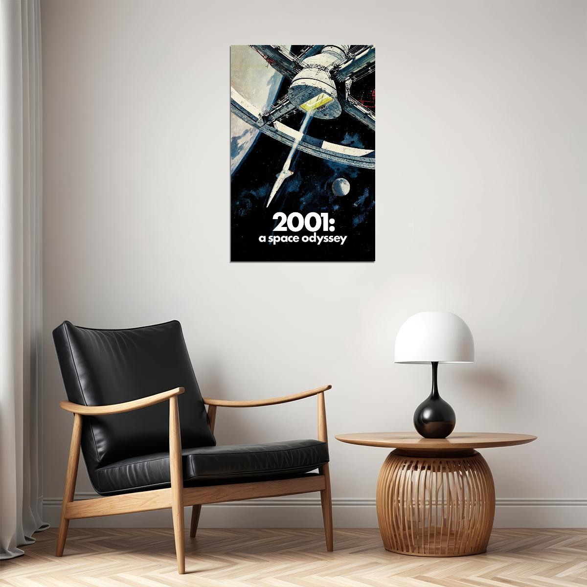 2001 A Space Odyssey Keir Dullea Classic Movie Poster Wall Art Print Home Wall Decor - xonomax
