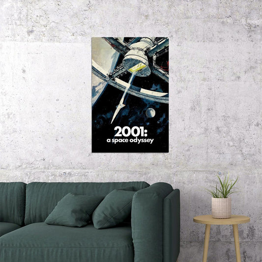 2001 A Space Odyssey Keir Dullea Classic Movie Poster Wall Art Print Home Wall Decor - xonomax