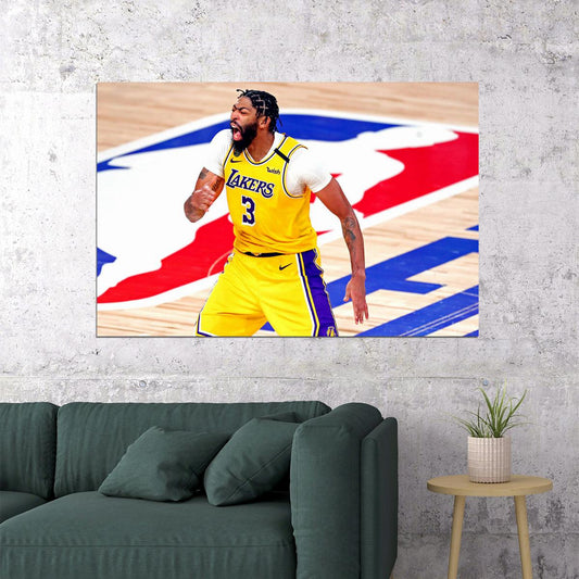Anthony Davis Los Angeles Basketball Poster Wall Art Print Home Wall Decor - xonomax