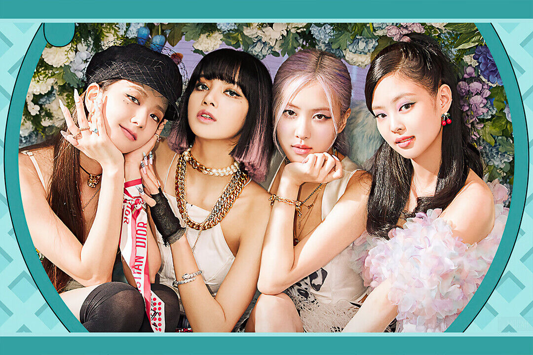 Black Pink Jennie Rose Lisa Jisoo Kpop Star Poster Wall Art Print Home Wall Decor - xonomax