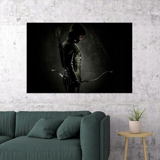 Arrow Oliver Queen Tv Show Action Crime Poster Wall Art Print Home Wall Decor - xonomax