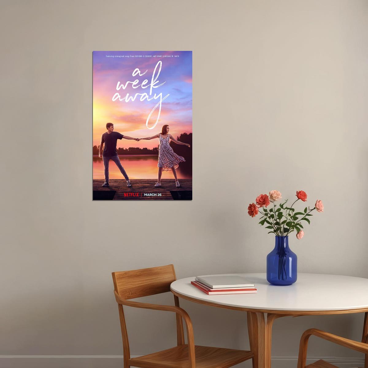 A Week Away Love Dance Kevin Quinn Bailee Movie Poster Wall Art Print Home Wall Decor - xonomax
