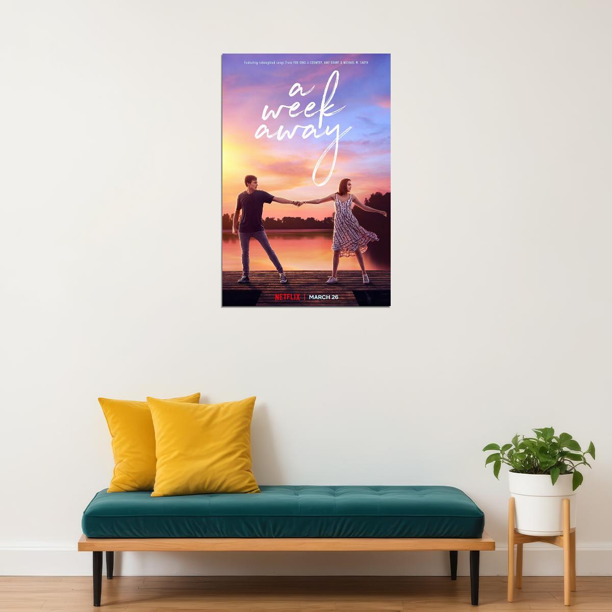 A Week Away Love Dance Kevin Quinn Bailee Movie Poster Wall Art Print Home Wall Decor - xonomax