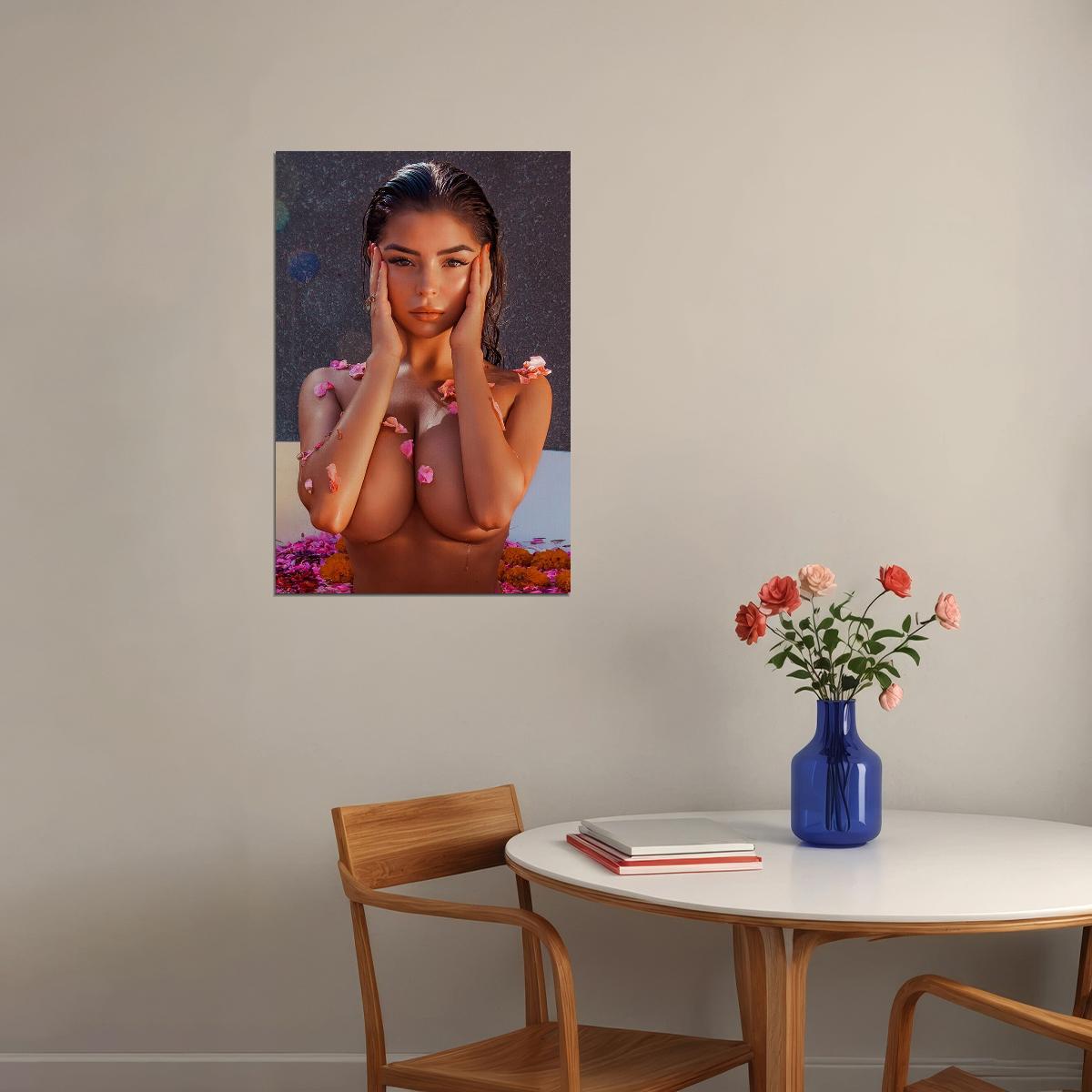 Demi Rose Hot Sexy Beauty Girl Model Artist Poster Wall Art Print Home Wall Decor - xonomax