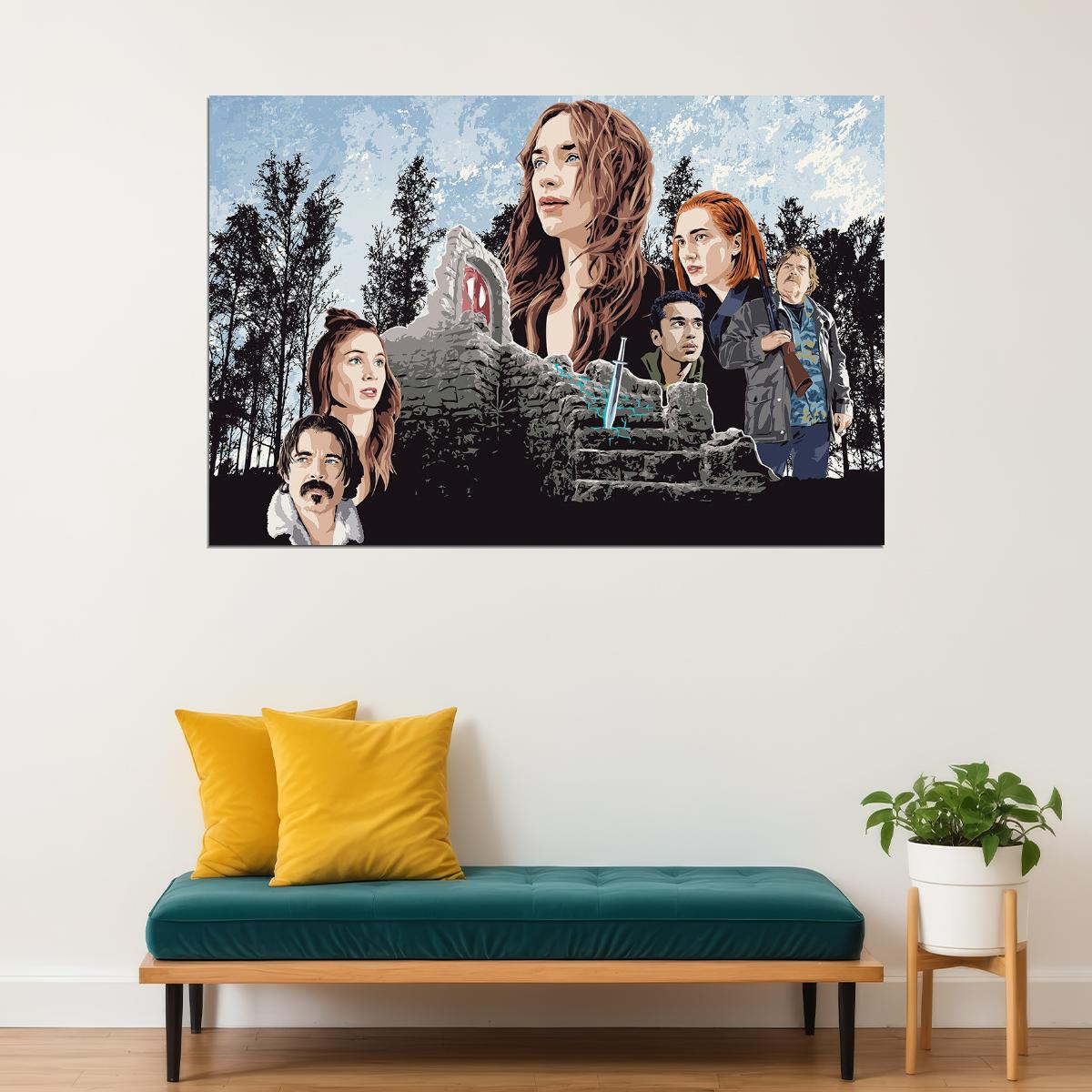 Wynonna Earp Melanie Scrofano Canada Tv Show Poster Wall Art Print Home Wall Decor - xonomax