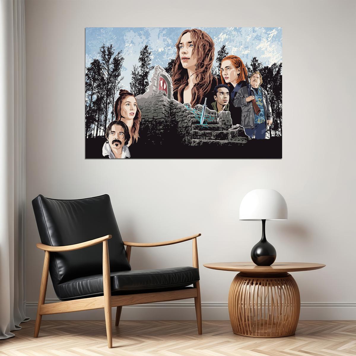 Wynonna Earp Melanie Scrofano Canada Tv Show Poster Wall Art Print Home Wall Decor - xonomax