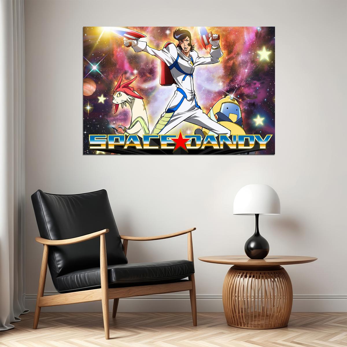 Space Dandy Adventure Funny Japan Anime Movie Poster Wall Art Print Home Wall Decor - xonomax