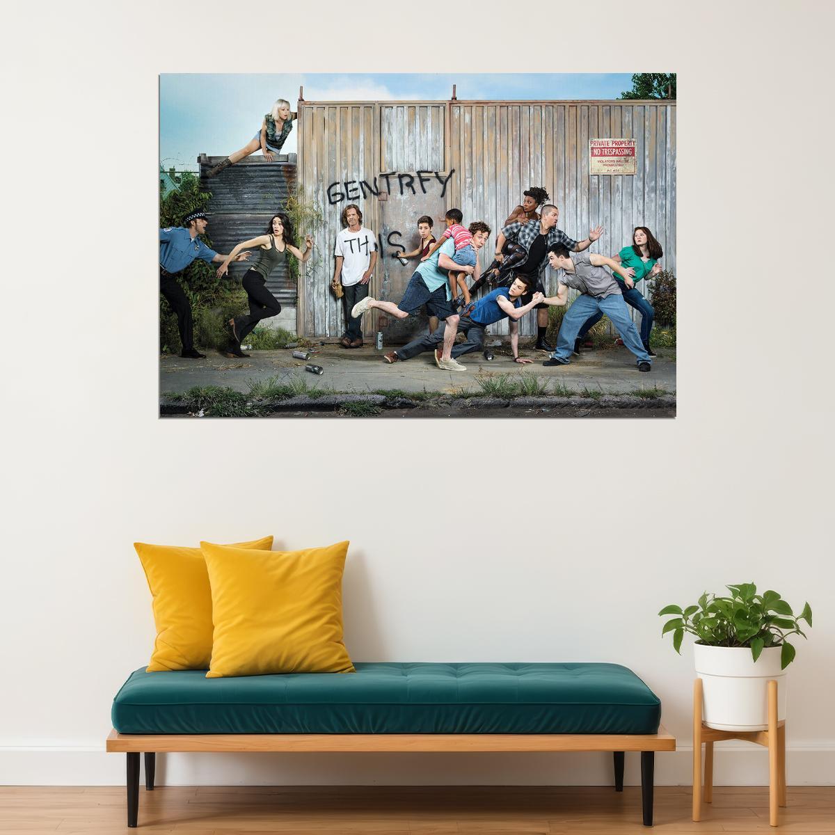 Shameless Emmy Rossum Comedy Family Usa Tv Show Poster Wall Art Print Home Wall Decor - xonomax