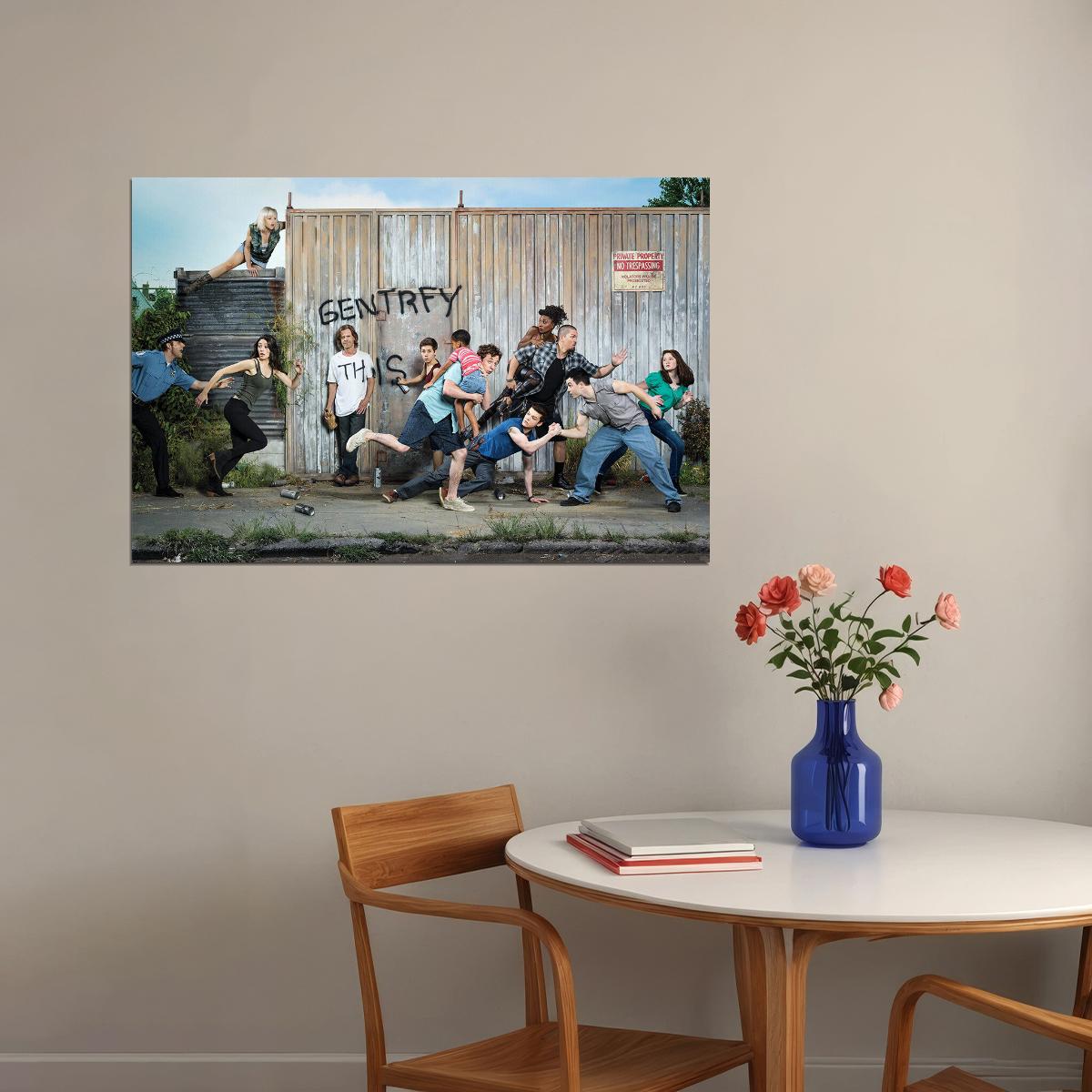Shameless Emmy Rossum Comedy Family Usa Tv Show Poster Wall Art Print Home Wall Decor - xonomax
