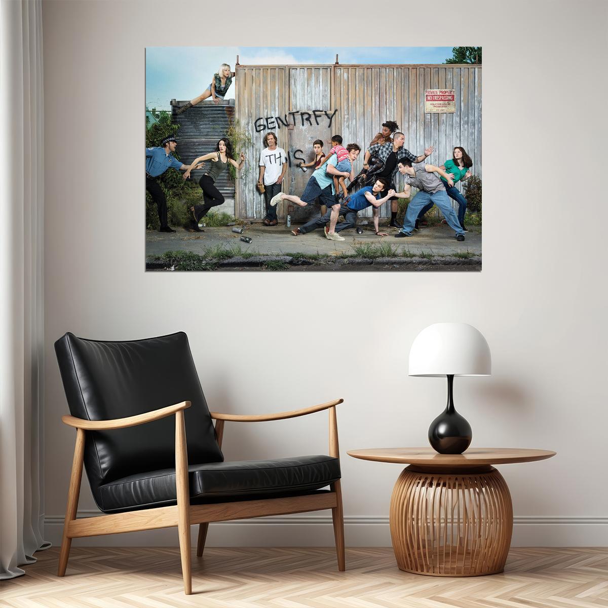 Shameless Emmy Rossum Comedy Family Usa Tv Show Poster Wall Art Print Home Wall Decor - xonomax
