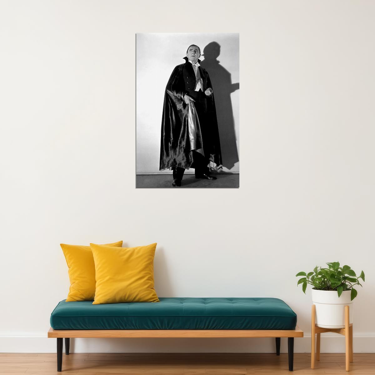Bela Lugosi As Dracula Movie Horror Fantasy Poster Wall Art Print Home Wall Decor - xonomax