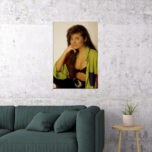 Hot Tiffani Thiessen Kelly Kapows Poster Wall Art Print Home Wall Decor - xonomax