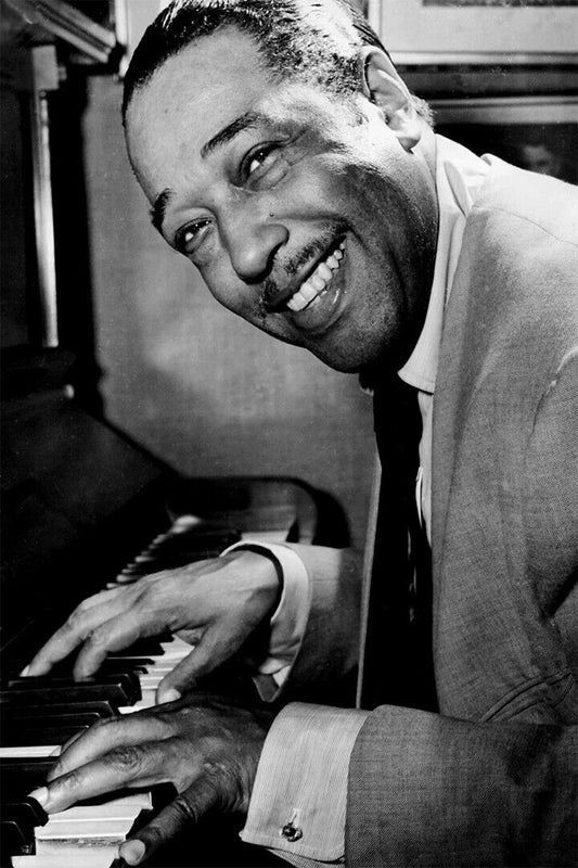 Duke Ellington At Piano Poster Wall Art Print Home Wall Decor - xonomax