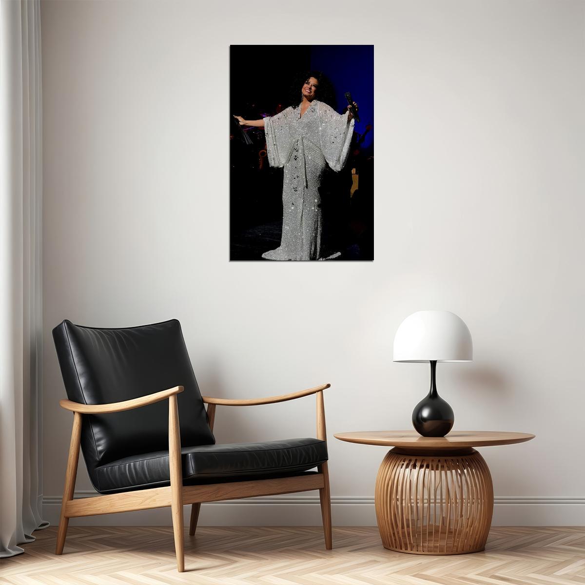 Diana Ross In Concert Singer Poster Wall Art Print Home Wall Decor - xonomax