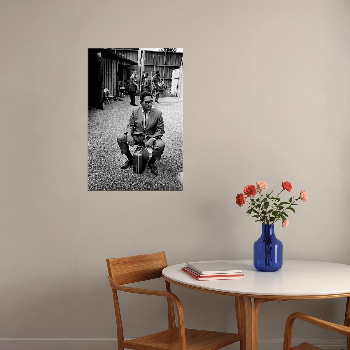 Dizzy Gillespie At Monterey Jazz Festival Poster Wall Art Print Home Wall Decor - xonomax