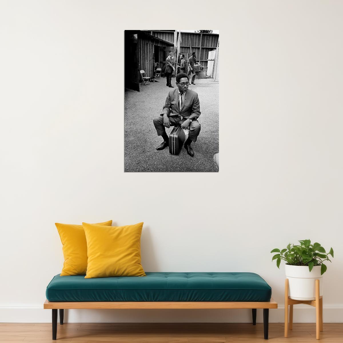 Dizzy Gillespie At Monterey Jazz Festival Poster Wall Art Print Home Wall Decor - xonomax