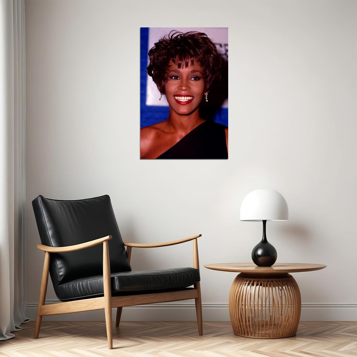 Whitney Houston Singer Music Poster Wall Art Print Home Wall Decor - xonomax
