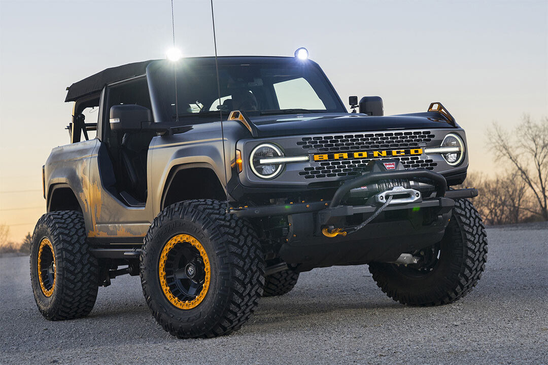 Ford Bronco Badlands Sasquatch 2-door Concept Poster Wall Art Print Home Wall Decor - xonomax