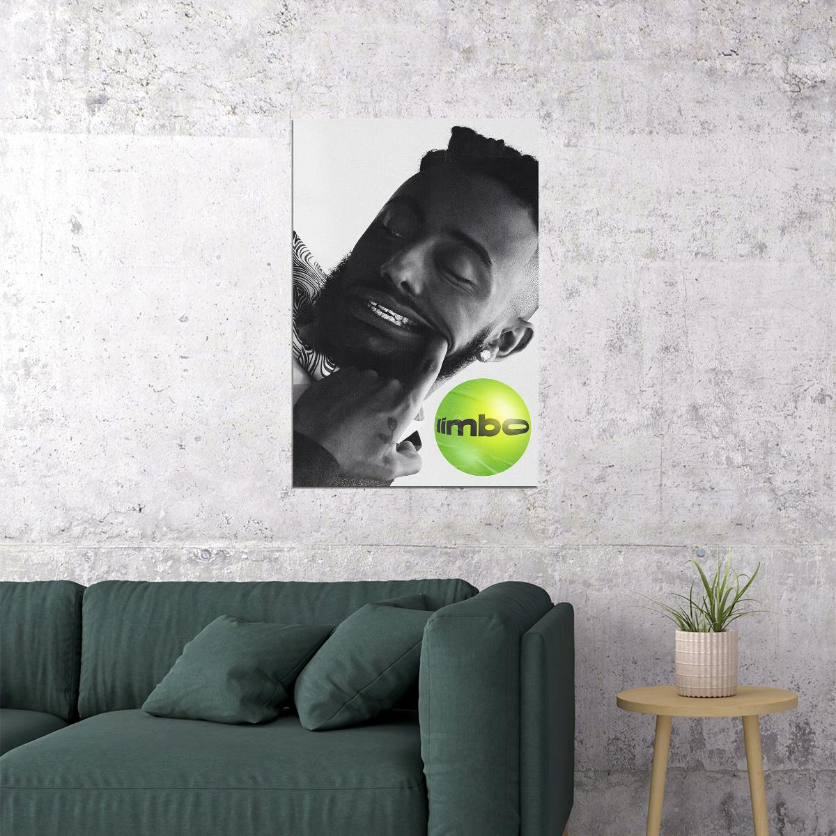 Amine Rapper Artist Limbo Music Album Poster Wall Art Print Home Wall Decor - xonomax