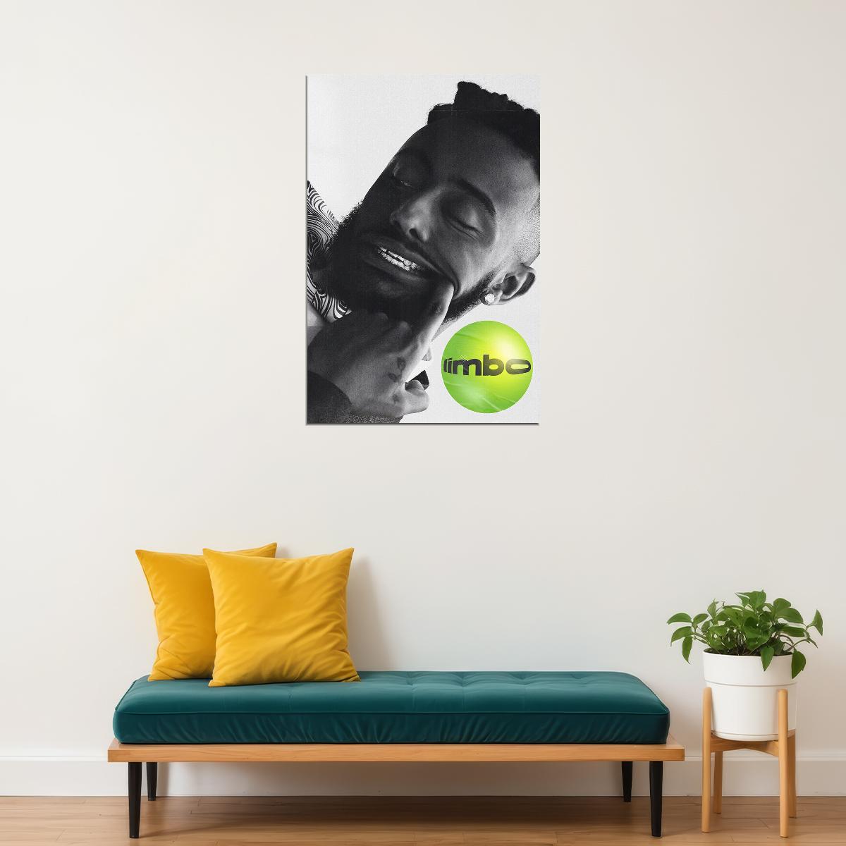 Amine Rapper Artist Limbo Music Album Poster Wall Art Print Home Wall Decor - xonomax