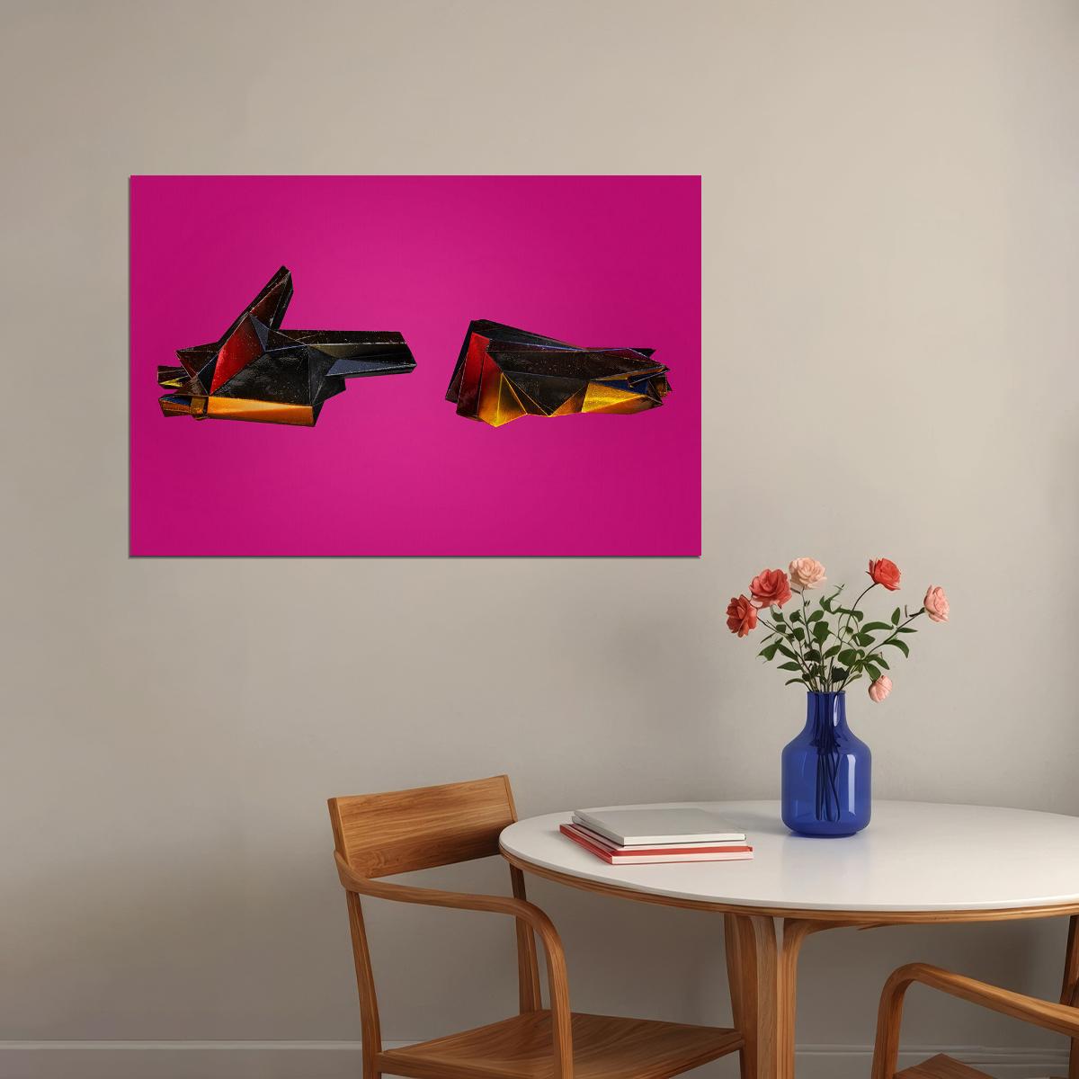 Run The Jewels Rtj4 Music Album Poster Wall Art Print Home Wall Decor - xonomax
