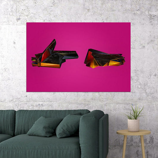 Run The Jewels Rtj4 Music Album Poster Wall Art Print Home Wall Decor - xonomax