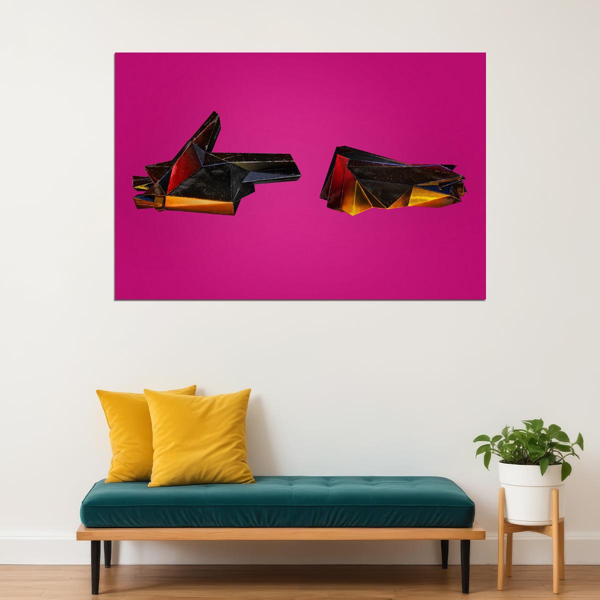 Run The Jewels Rtj4 Music Album Poster Wall Art Print Home Wall Decor - xonomax