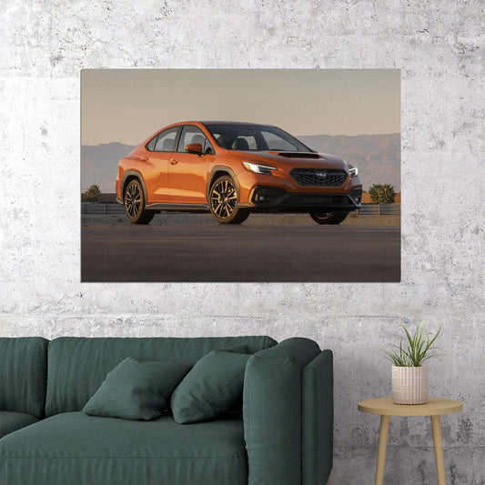 2022 Subaru Wrx Limited Motorsport Vehicle Poster Wall Art Print Home Wall Decor - xonomax