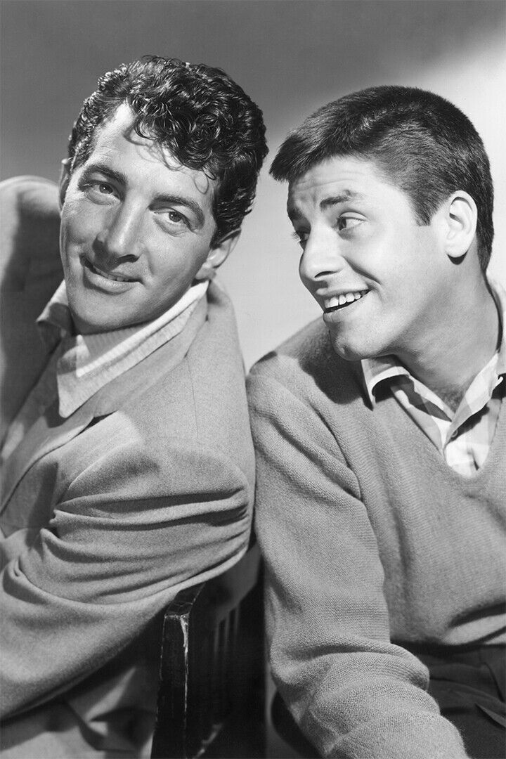 Dean Martin Jerry Lewis Actors Poster Wall Art Print Home Wall Decor - xonomax