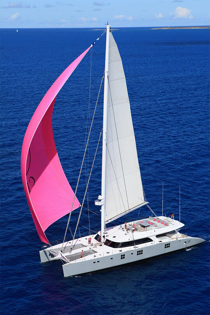 Boaters On Sailing Catamaran Photo Poster Wall Art Print Home Wall Decor - xonomax