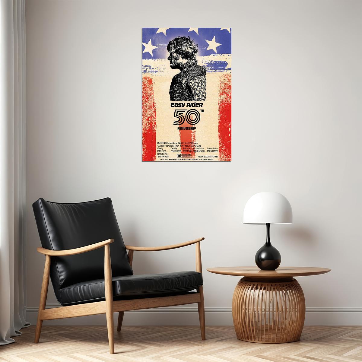 Easy Rider 1969 Classic Movie Poster Wall Art Print Home Wall Decor - xonomax