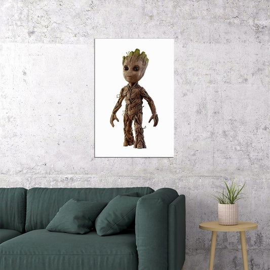 Guardians Of The Galaxy Baby Groot Poster Wall Art Print Home Wall Decor - xonomax