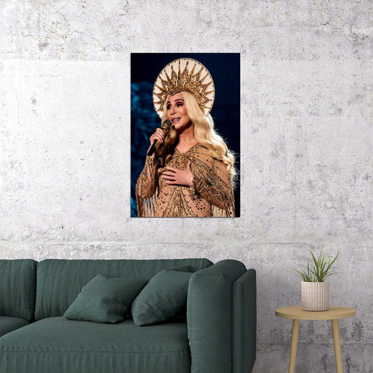 Cher Music Celebrity Pop Rock Singer Poster Wall Art Print Home Wall Decor - xonomax