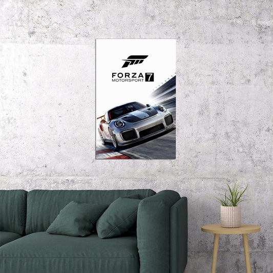Forza Motorsport 7 Competitive Racing Video Game Poster Wall Art Print Home Wall Decor - xonomax