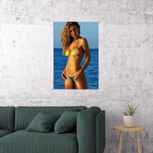 Hannah Ferguson American Model Hot Swimsuit Poster Wall Art Print Home Wall Decor - xonomax