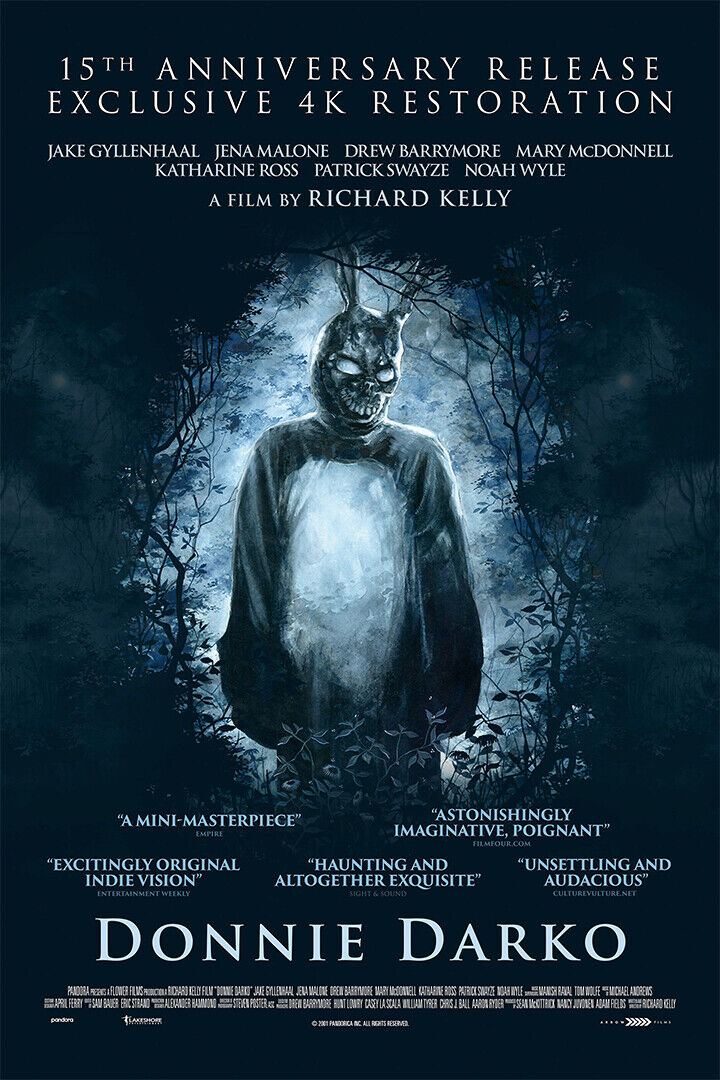 Donnie Darko Science Fiction Psychological Film Movie Poster Wall Art Print Home Wall Decor - xonomax