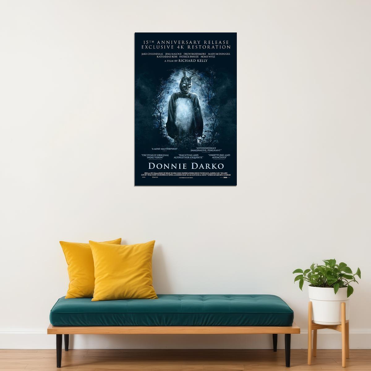 Donnie Darko Science Fiction Psychological Film Movie Poster Wall Art Print Home Wall Decor - xonomax