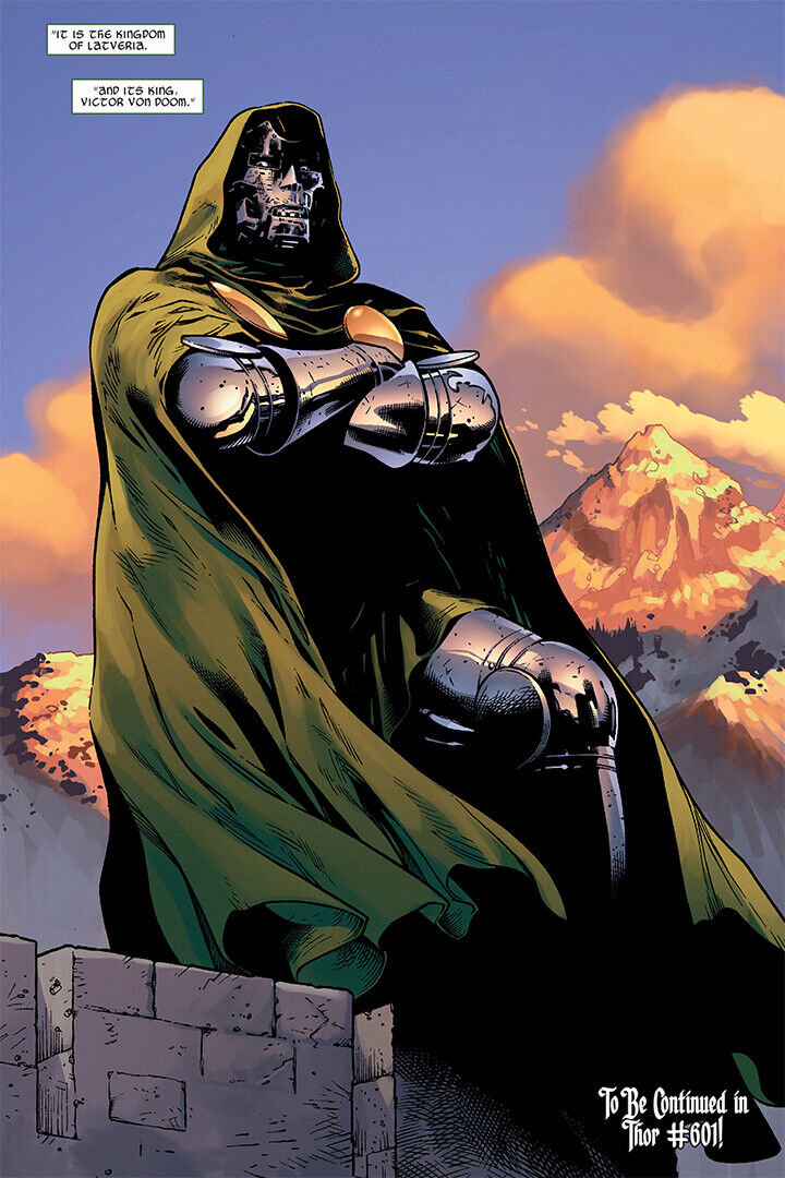 Doctor Doom Dr. Victor Vondoom Comic Book Poster Wall Art Print Home Wall Decor