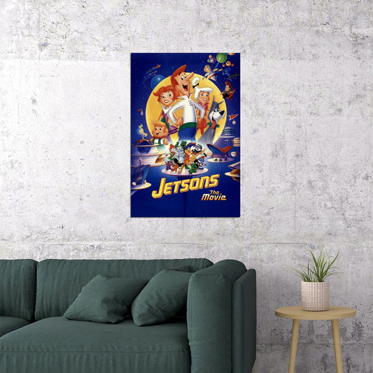 The Jetsons Comedy Series Animated Poster Wall Art Print Home Wall Decor - xonomax