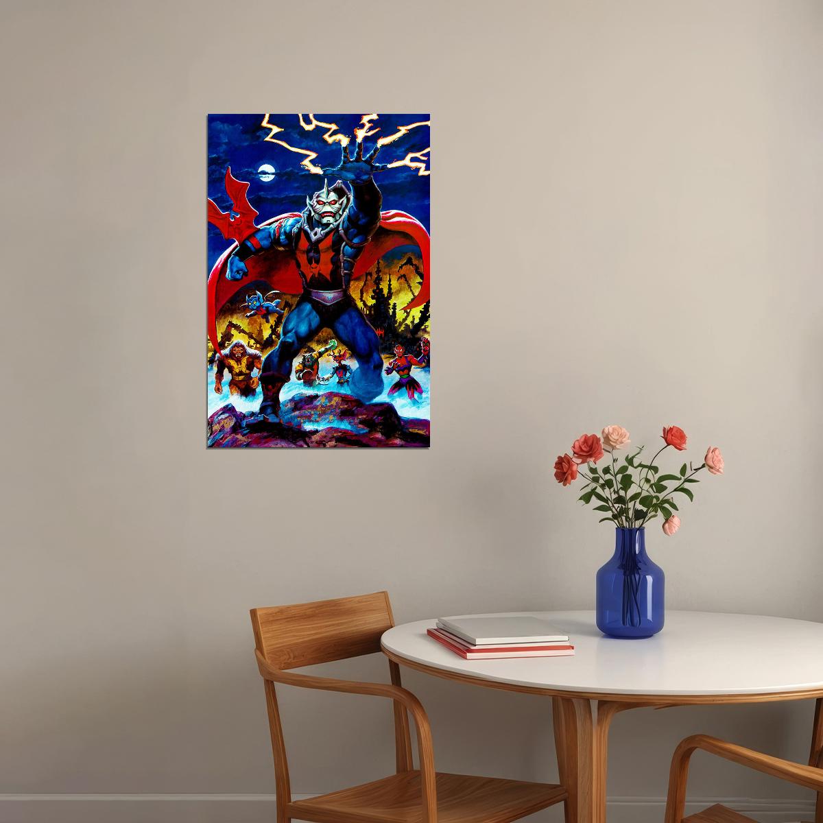 He-man And She-ra Masters Of The Universe Skeletor Poster Wall Art Print Home Wall Decor - xonomax